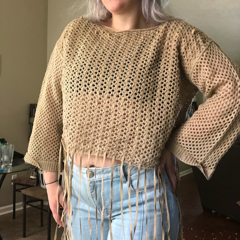 Fringe Sweater
